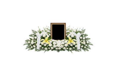 입관꽃장식