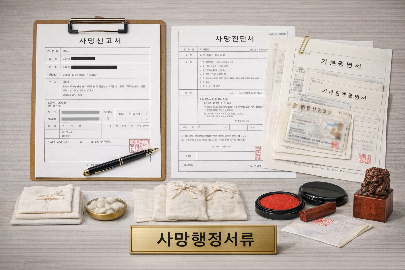 화장예약·화장접수